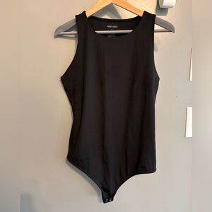 Nine West Black Polyester Blend Thong Soft Shape Wear